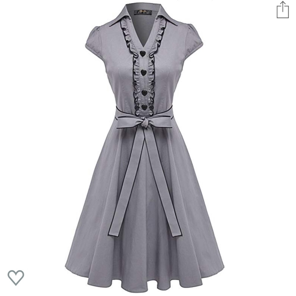 Anni Coco Cap sleeve retro swing dress.